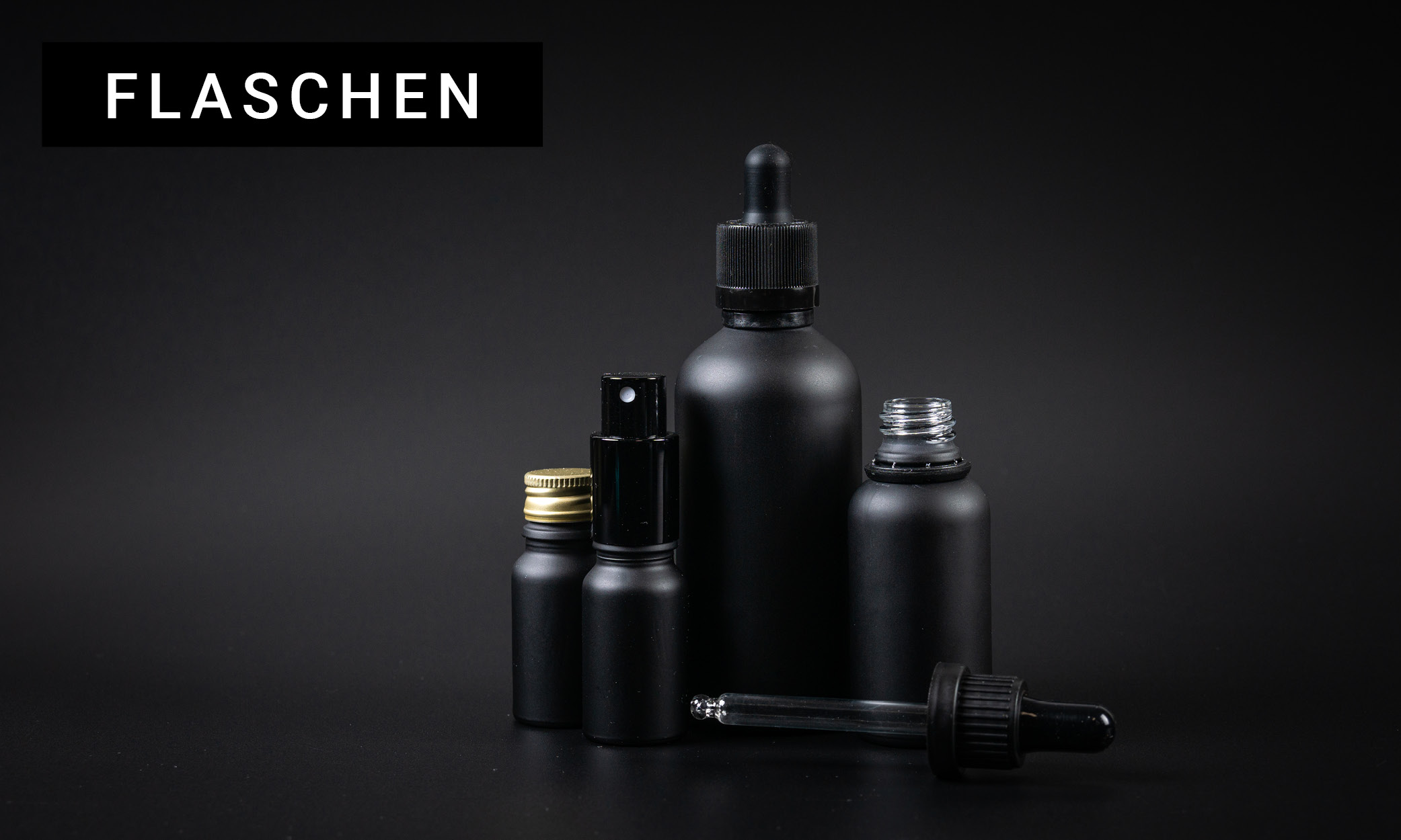 Flaschen Glas