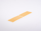 Preview: Etikette "weiss und braun-antik", passend zu 50ml DIN18 Glasflaschen, 115x50mm