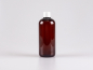 Preview: Flasche "Alex" 500ml, mit Tropfmontur weiss/schwarz