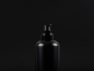 Preview: Flasche "Tara" 450ml, matt-schwarz, mit Lotionspumpe "Prime"