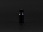 Preview: Schwarzglasflasche 10ml, mit Pinselmontur