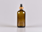 Preview: Braunglasflasche 500ml, mit Zerstäuber Bambus