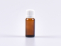 Preview: Braunglasflasche 10ml, mit Tropfmontur OV, geriffelt