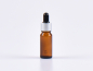 Preview: braunglasflasche-10ml-pipette-silber