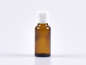Preview: Braunglasflasche 20ml, mit Tropfmontur OV, geriffelt