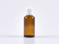 Preview: Braunglasflasche 30ml, mit Tropfmontur OV, geriffelt