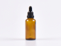 Preview: braunglas-50ml-pipette-ov-schwarz-weiss