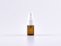Preview: Braunglasflasche 5ml, mit Zerstäuber Kunststoff
