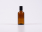 Preview: Glasflasche-mit-Roll-On-Montur-Glas-Stahl
