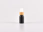 Preview: Schwarzglasflasche 10ml, mit Zerstäuber Bambus
