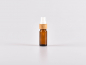 Preview: Braunglasflasche 10ml, mit Zerstäuber Bambus