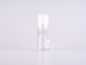 Preview: Roll-On-Flasche/Deoflasche 50ml, Glas,Deckel schwarz/weiss/transparent