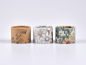 Preview: Dose "Eco Design Flower", 50ml, aus Pappe
