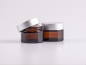 Preview: glasdose-braunglas-30ml-vintage