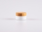 Preview: Kosmetikdose Bambus mattweiss, 30ml