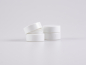 Preview: Weissglasdose, 7ml, mit Deckel weiss