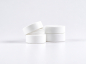 Preview: Weissglasdose 7 ml  – Deckel Weiss