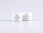 Preview: Weissglasdose 7 ml  – Deckel Weiss