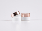 Preview: Weissglasdose 7 ml – Deckel Rosé