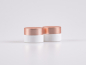 Preview: Weissglasdose 7 ml – Deckel Rosé