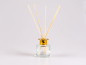 Preview: Duftflasche, "Lilly", Klarglas, 90ml,