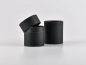 Preview: Dose "Eco" 170ml, aus Pappe, mattschwarz