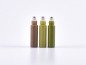 Preview: Roll-On-Flasche "Emma" 10ml, pastell green mit Deckel gold/silber