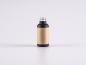 Preview: Etikette "weiss und braun-antik", passend zu 30ml DIN18 Glasflaschen, 100x45mm