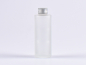 Preview: glasflasche-kosmetik-gastro-100ml-aludeckel-silber