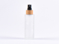 Preview: Glasflasche säuremattiert, 100ml, mit Zerstäuber Bambus