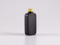 Preview: Flasche "Henry", 100ml, HDPE, mit Schraubverschluss Aluminium
