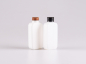 Preview: Flasche "Henry", 100ml, HDPE, mit Schraubverschluss Aluminium