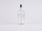 Preview: klarglasflasche-pipette-silber-aluminium-100ml