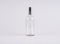 Preview: klarglasflasche-pipette-silber-aluminium-100ml