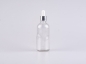 Preview: klarglasflasche-pipette-silber-aluminium-100ml