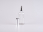 Preview: klarglasflasche-spray-zerstaeuber-aluminium-100ml