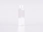 Preview: Flasche "Karl" 200ml, mit FlipTop oder DiscTop Verschluss, weiss/schwarz