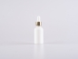 Mobile Preview: Weissglasflasche 30ml, mit Pipette gold
