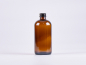 Preview: Braunglasflasche 500ml, mit Aludeckel