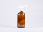 Preview: Braunglasflasche 500ml, mit Triggerspray