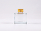 Preview: Klarglasflasche Lilly 90 ml - Schraubverschluss Aluminium