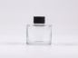 Preview: Klarglasflasche Lilly 90 ml - Schraubverschluss Kunststoff