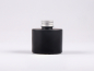 Preview: Schwarzglasflasche Lilly 130 ml - Schraubverschluss Aluminium