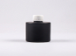 Preview: Schwarzglasflasche Lilly 130 ml - Schraubverschluss Kunststoff