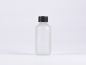 Preview: Glasflasche säuremattiert 250ml - Verschluss KISI