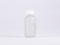 Preview: Glasflasche säuremattiert 250ml - Verschluss KISI