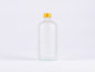 Preview: Glasflasche säuremattiert 500 ml - Schraubverschluss Aluminium