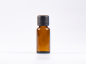 Preview: Braunglasflasche 20ml, mit Schraubverschluss & Giessring