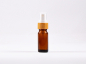 Preview: Braunglasflasche 10 ml – Zerstäuber Bambus
