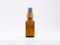 Preview: Braunglasflasche 30 ml – Zerstäuber Bambus